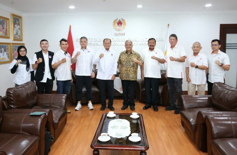 Ketum KONI Pusat Terima Ketum PP KBI, Bahas Evaluasi Prestasi dan Agenda Organisasi