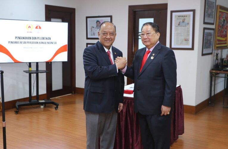 Marciano Norman Kukuhkan Teddy Sugianto sebagai Ketum PB PEXI: Xiangqi Harus Mendunia