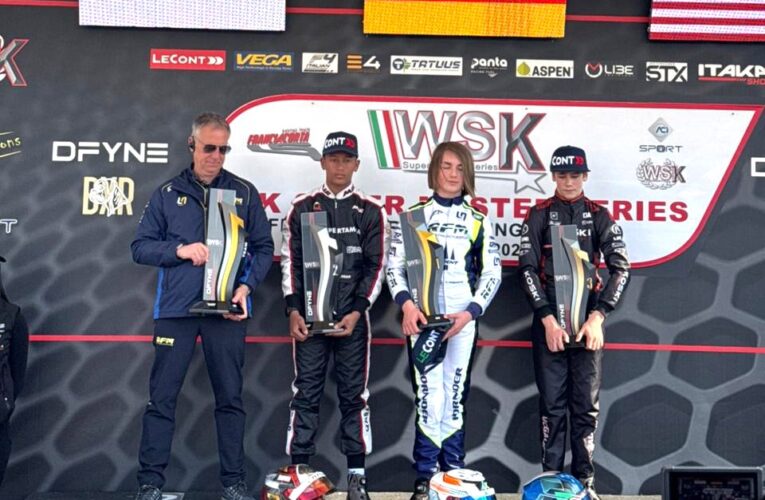 Ketum KONI Pusat Apresiasi Prestasi Qarrar Firhand di Sirkuit Franciacorta Italia