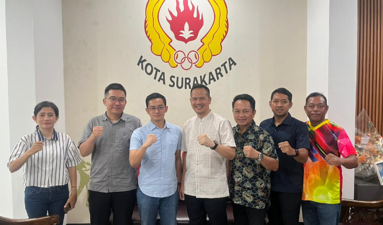 Sinergi Strategis, Tirto Prima Putra dan Her Suprabu Bahas Masa Depan Kehumasan serta Penguatan Organisasi Olahraga di Surakarta