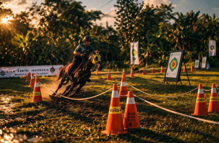 Meriah di Klaten, Liga Santri Indonesia Berkuda Memanah Jadi Ajang Lahirnya Atlet Muda