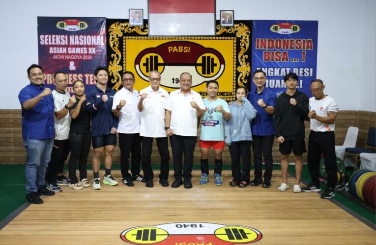 Saksikan Seleknas, Ketum KONI Pusat Dukung Persiapan Atlet Angkat Besi pada Asian Games Aichi Nagoya 2026
