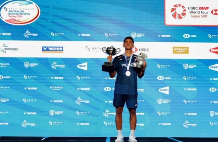 Indonesia Catatkan Sejarah 1 Emas dan 2 Perak Pada Australia Open 2026
