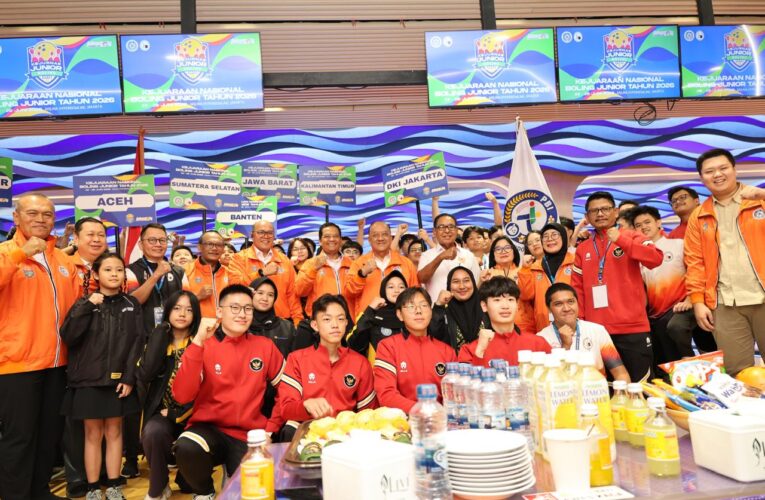 Ketum KONI Pusat Buka Kejurnas Boling Junior dan Lepas Tim Boling Indonesia ke Kejuaraan Dunia Boling Junior Tahun 2026