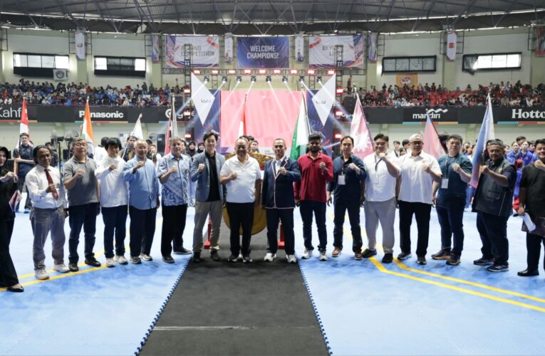 Ketum KONI Pusat Membuka Resmi International Taekwondo Pugnator Grandslam Youth Championship Tahun 2026. 