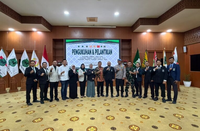 Tiga Pengprov FN. Pordasi Provinsi Aceh Dilantik, Bidik Prestasi Pada PON XXII/2028 NTT-NTB