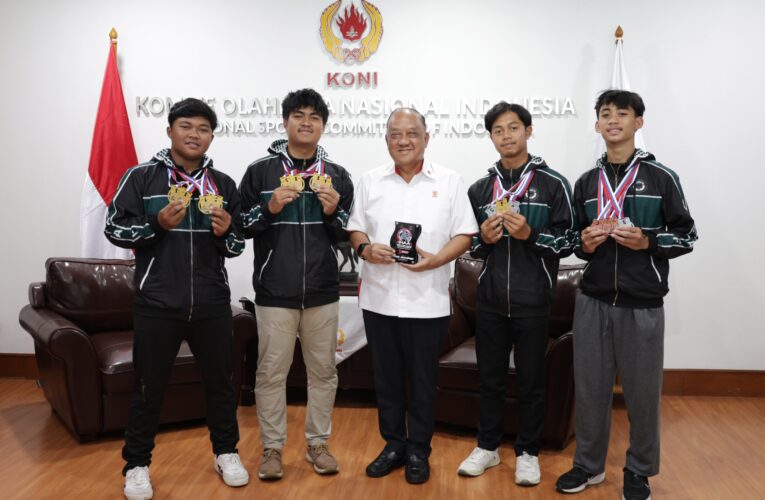 Ketum KONI Pusat Terima Juara Umum IHAA Asian Greater Championship 2026